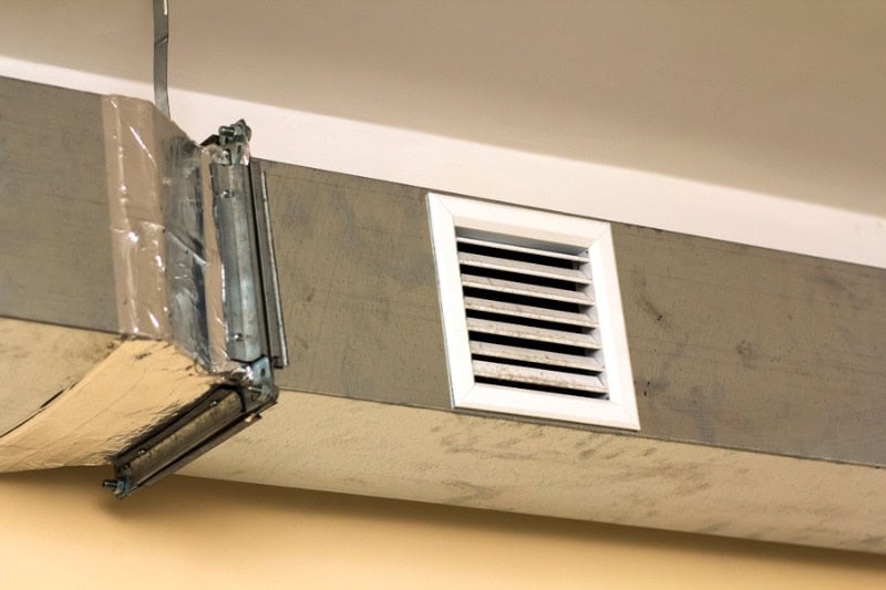 what leaky ducts might look like in your home.